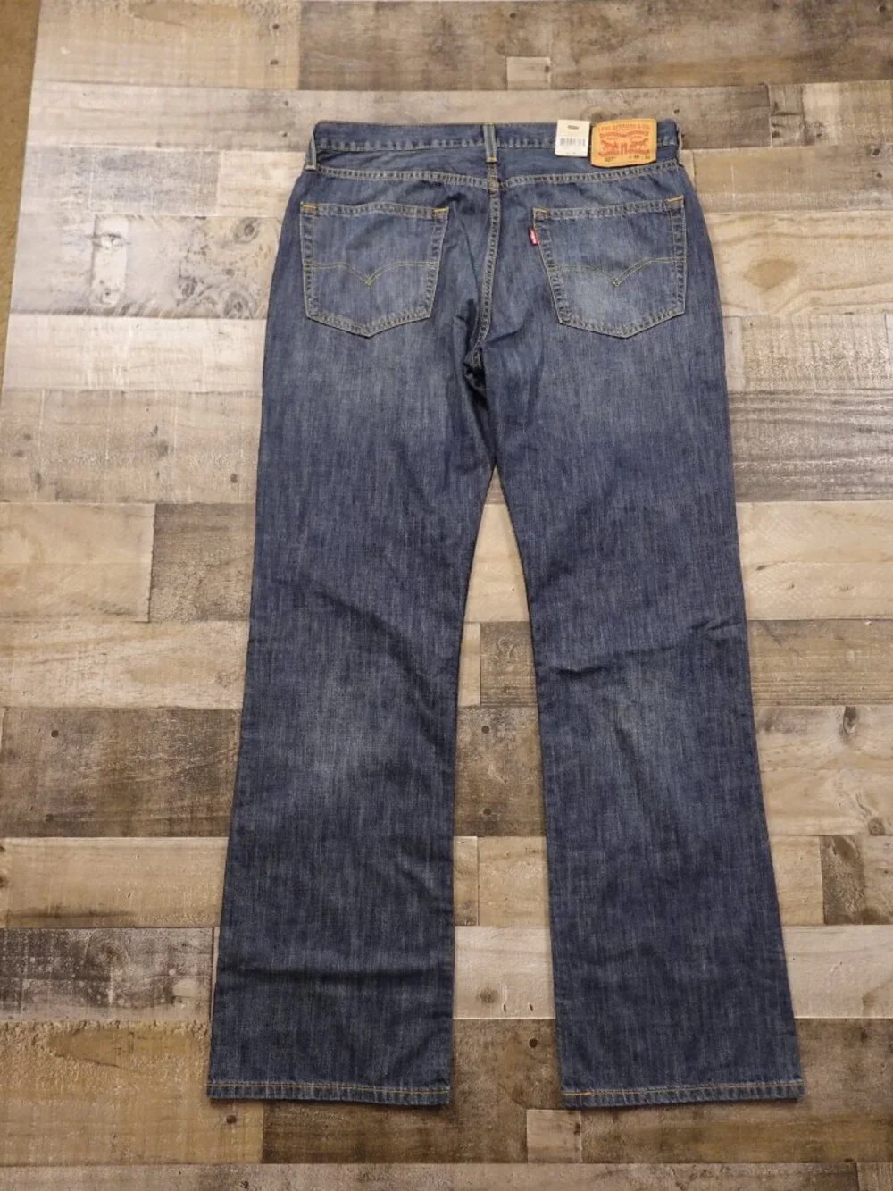 Levi's 527 Slim Bootcut Jeans Men's 36x34 Medium Wash 100% Cotton NWT